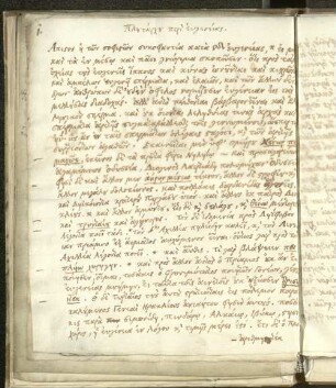 [Abschrift von Plutarchus]