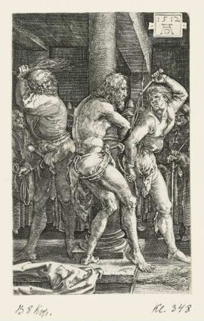 Geißelung, Blatt 6 der Folge "Passion"