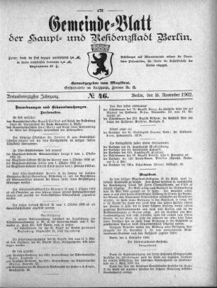 1902,46: No. 46, 16. November 1902