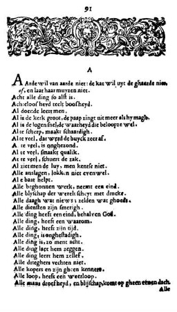 Proverbia Belgica.