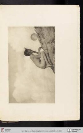 [Anne Wardrope Brigman, IV. The Wondrous Globe, photogravure from the enlarged original film negative]