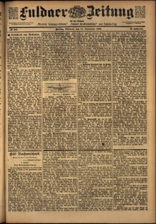 Ausgabe vom Mittwoch, den 10. September 1902.