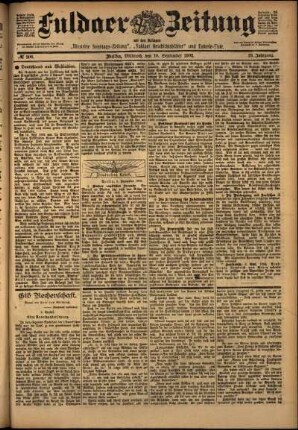 Ausgabe vom Mittwoch, den 10. September 1902.