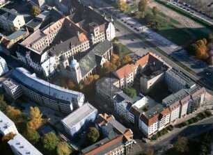 Sankt-Sebastian-Kirche in Magdeburg : Blickrichtung Nordosten