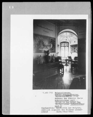Schloss Hohenschwangau — Wohnung der Königin Marie — Schyrenzimmer & Ankleidezimmer