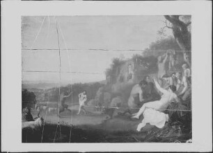 Poelenburg, Cornelis van: Nymphen und Satyrn, GK I 470.