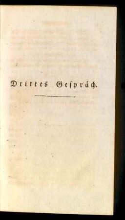 Drittes Gespräch