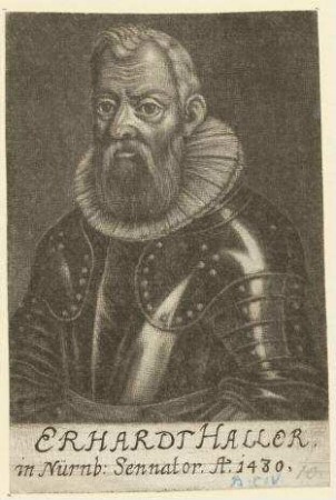 Erhard (I.) Haller, Ratsherr