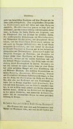 Ursachen der politischen Umbildung Europens