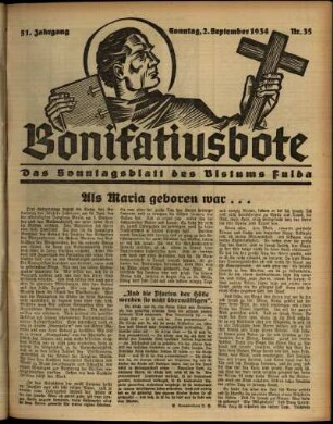 Ausgabe vom Sonntag, den 02. September 1934.