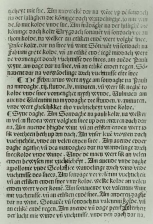 Virdung, Johannes: Prognostiken für das Jahr 1492