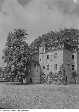 Berlin-Grunewald. Jagdschloß, Hofseite