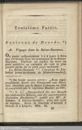 Troisieme Partie