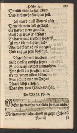 Der CXXXI. Psalm. - Der CXL. Psalm.