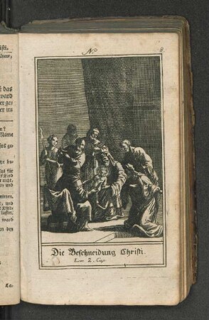 Die Beschneidung Christi.