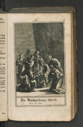 Die Beschneidung Christi.