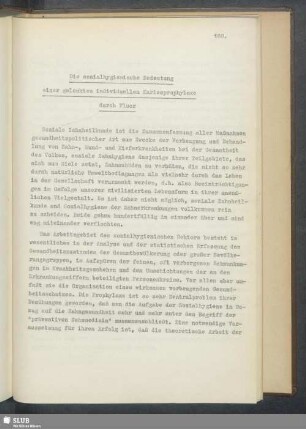 III. Die sozialhygienische Bedeutung einer gelenkten individuellen Kariesprophylaxe durch Fluor