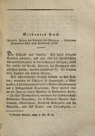 Geschichte der Feldzüge der Franzosen in Italien während des Consulates Napoleon Bonaparte's in den Jahren 1800 und 1801, 4 : Mit einem Plan der Gefechte am Minico