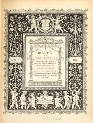 Blätter für Kunstgewerbe. 7. 1878