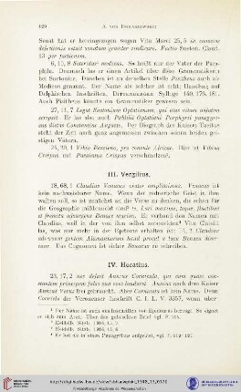 III. Vergilius
