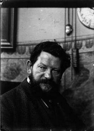 Ohne Titel (Portrait Heinrich Zille, Brustbild)