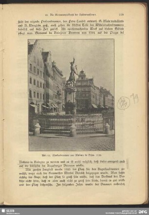 Merkurbrunnen von Adriaen de Dries, 1599
