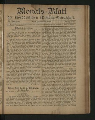 März 1919.
