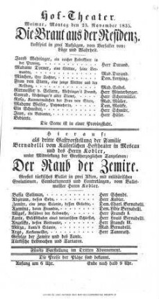 Der Raub der Zemire