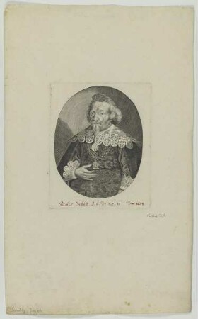Bildnis des Jacob Schütz(e)