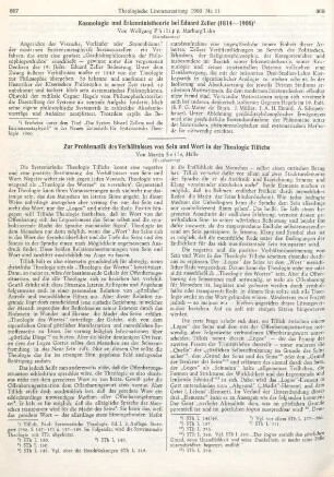 867-868 Kosmologie und Erkenntnistheorie bei Eduard Zeller (1814-1908)