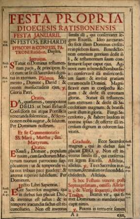 Proprium Missalis Ratisbonensis