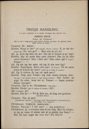 Tredje Handling.