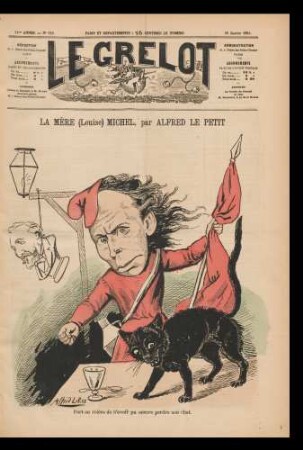 La mère (Louise) Michel, par Alfred Le Petit