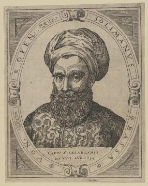Bildnis des Solimanvs Bassa von Ofen