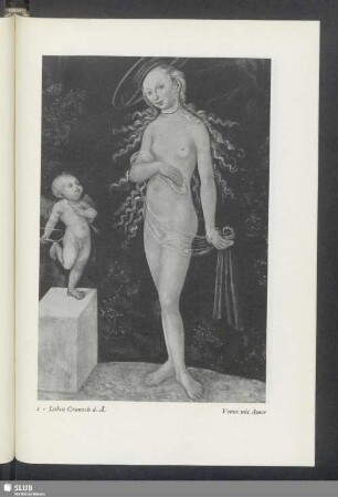 Lukas Cranach d. Ä.: Venus mit Amor