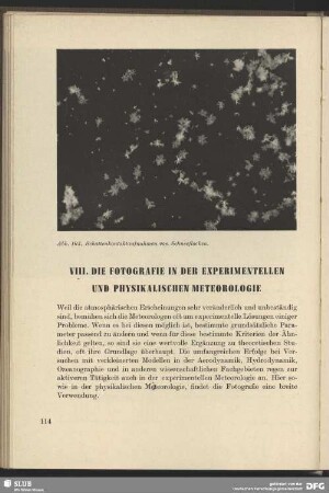 VIII. Die Fotografie in der experimentellen und physikalischen Meteorologie