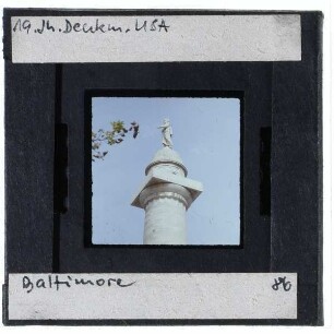 Baltimore, Mills, Washington Monument