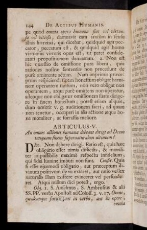 144-149, Articulus V