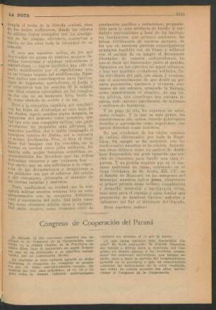 Congreso de Cooperación del Paraná