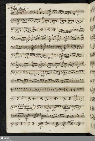 1099. Aria: Se la pace mi togli del core / Amendola, G.