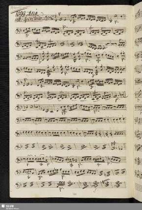 1099. Aria: Se la pace mi togli del core / Amendola, G.