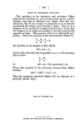 Note on preceding solution.