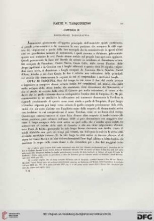 Capitolo II. Esposizione topografica