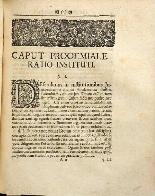 Fundamenta juris naturae et gentivm ex sensu communi deducta : in quibus ubique secernuntur principia honesti, justi ac decori
