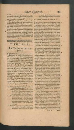 Titulus II. De Vi bonorum raptorum.