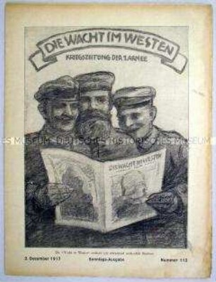 Kriegszeitung der 1. Armee "Die Wacht im Westen"