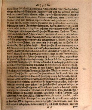 Die Für dem Richter Lachende Unschuld, Das ist, An eine Höchst- und Hochansehnl. Käys. Commission und Reichs-Visitations-Deputation Von Deroselben gnädigst und hochgeneigt vorbehaltenes unterthänigstes und dienstlichstes Memoriale Pro Clementissimè injugenda Diffamantibus Calumniæ convictis Palinodia, Des Kayserl. und Heil. Reichs Cammer-Gerichts-Assessoris, Fridrich Schragen