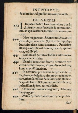 De Verbis.