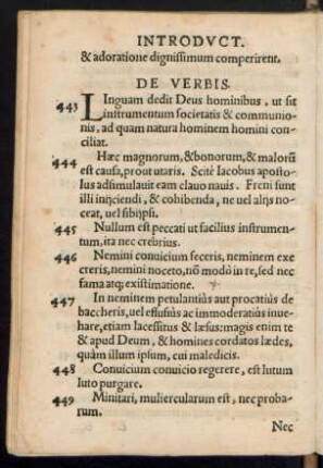 De Verbis.