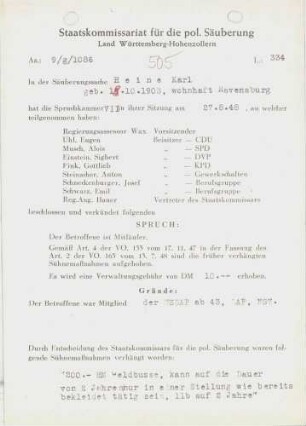 Heine, Karl